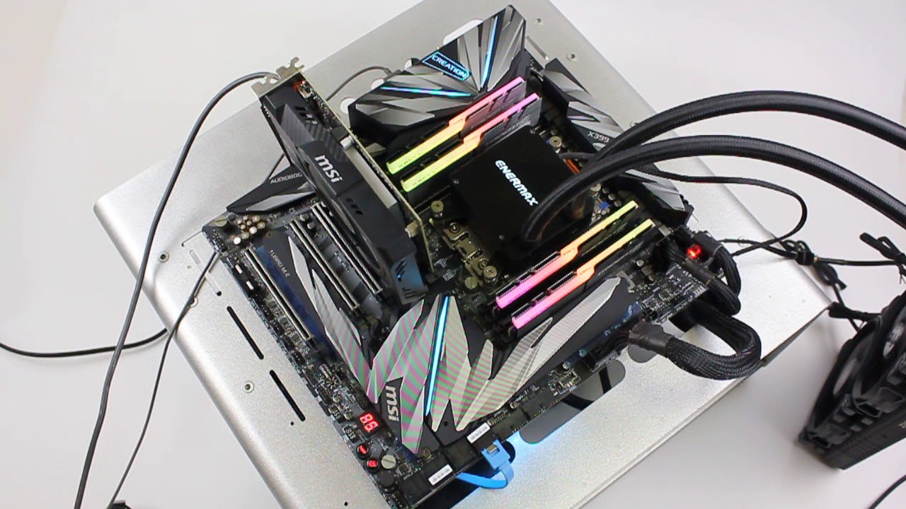 第2世代Ryzen Threadripper WXシリーズのための究極モデル、MSI「MEG