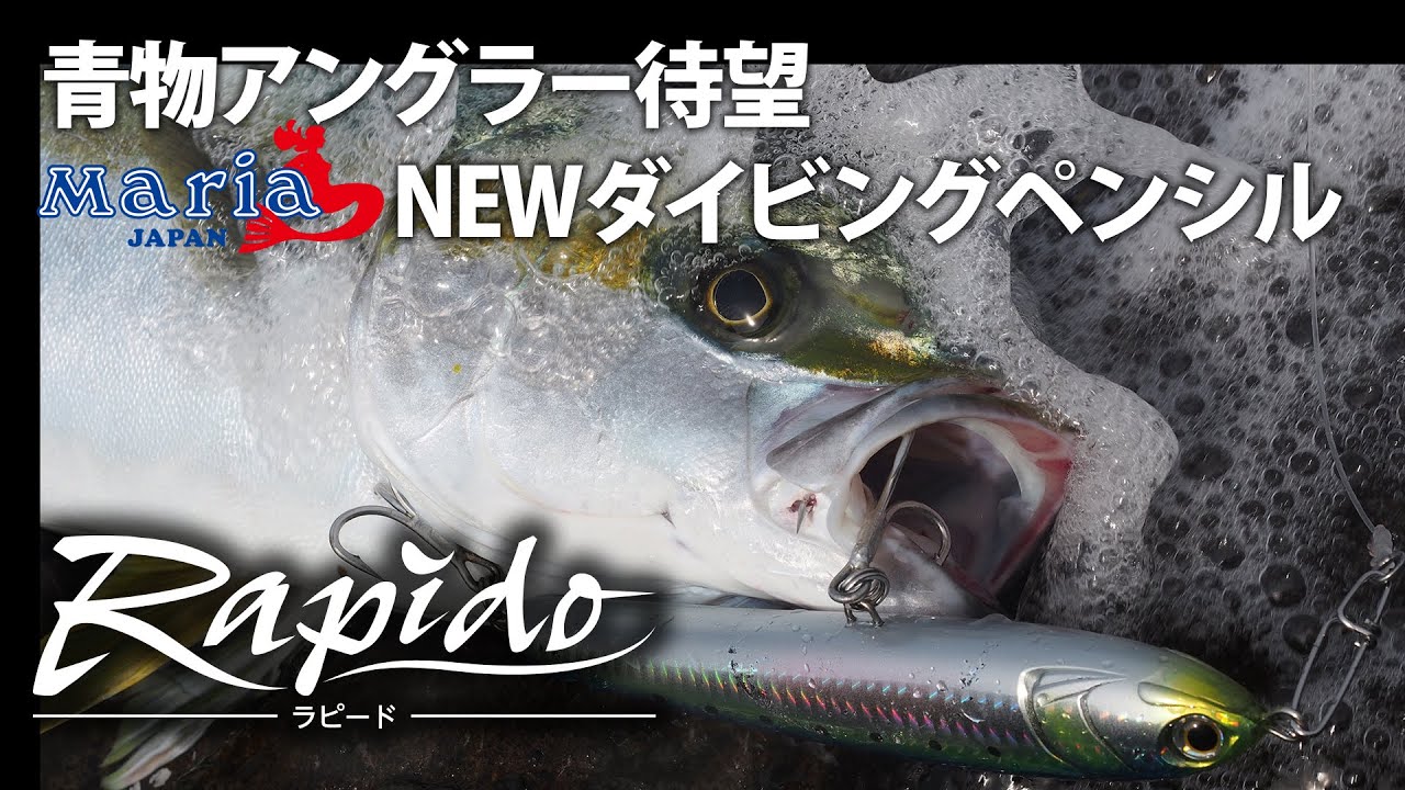 青物/マグロ】アクション自由自在！ダイビングペンシルベイト