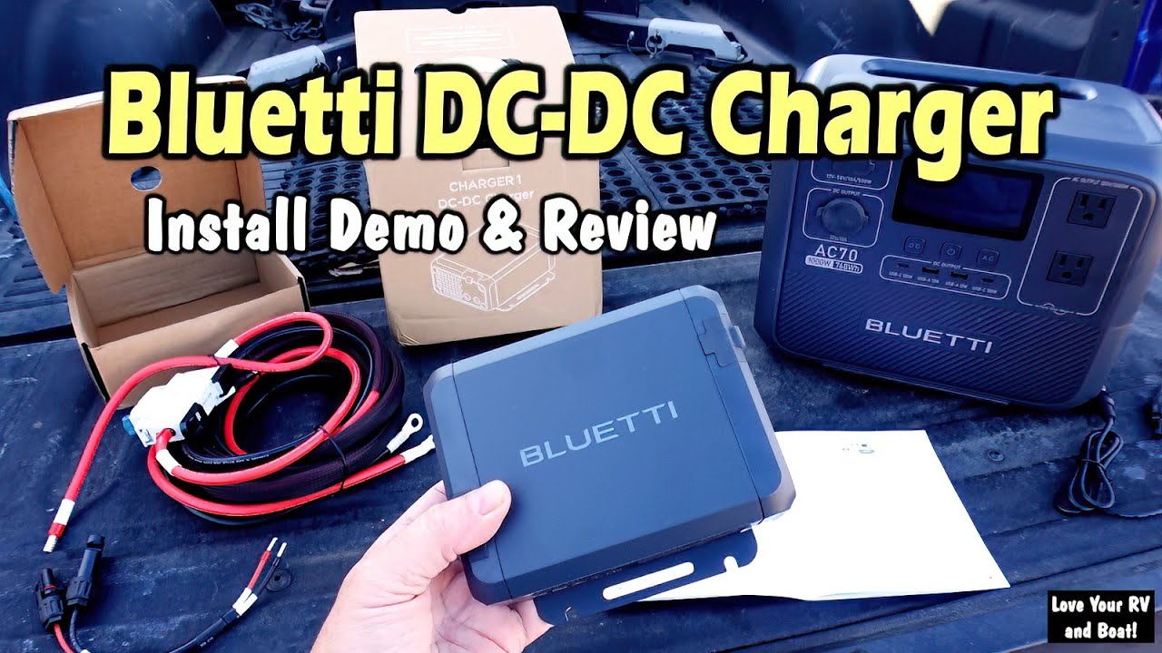 Bluetti Charger 1 Demo & Review - Vehicle to Power Station DC-DC