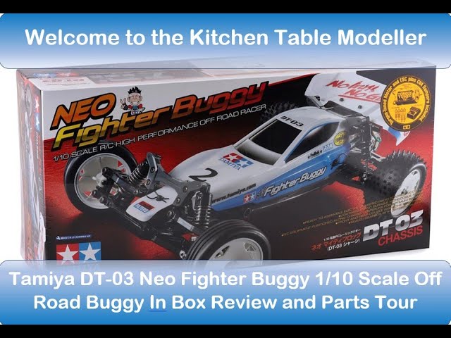 Tamiya DT 03 Neo Fighter Buggy 1/10 Off Road Racer Kit, In Box