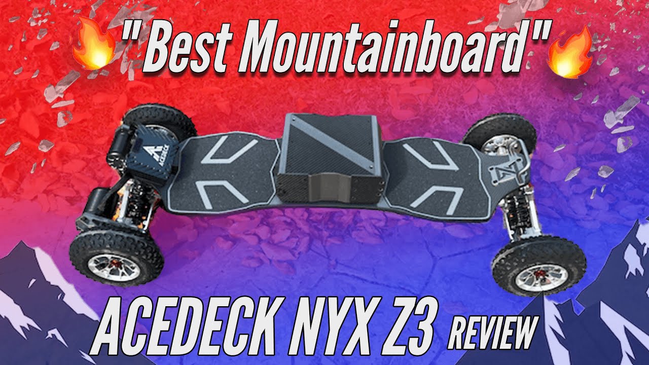 Acedeck Nyx Z3 Review - Best mountainboard! - Electric Skateboard HQ