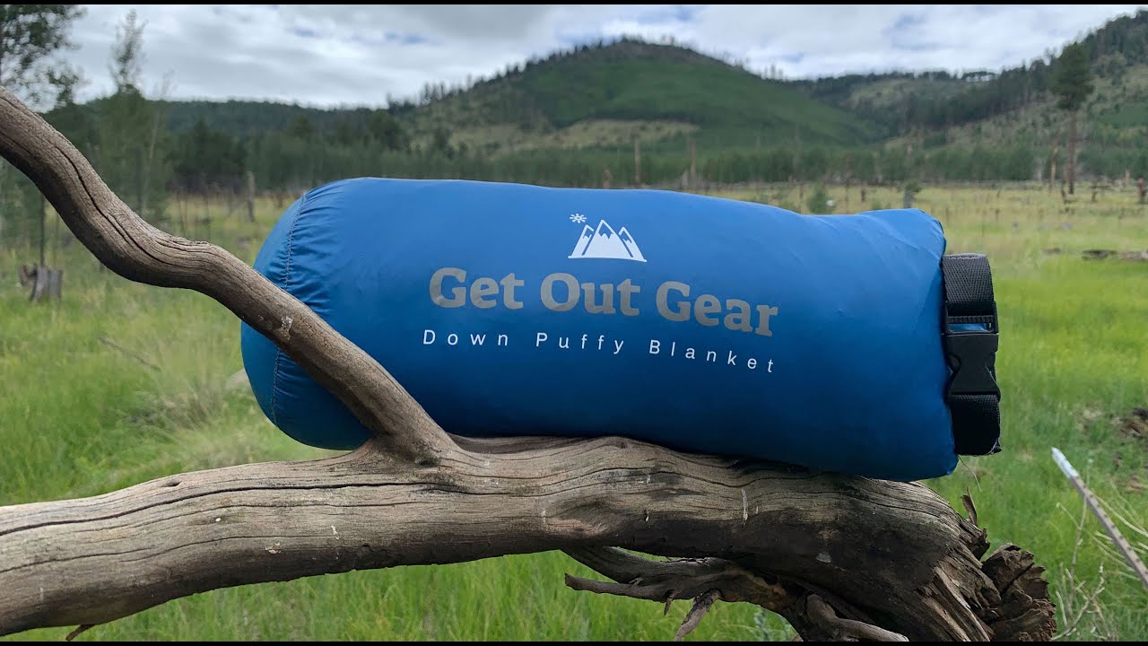 Get Out Gear Down Puffy Blanket 2022 Review - YouTube