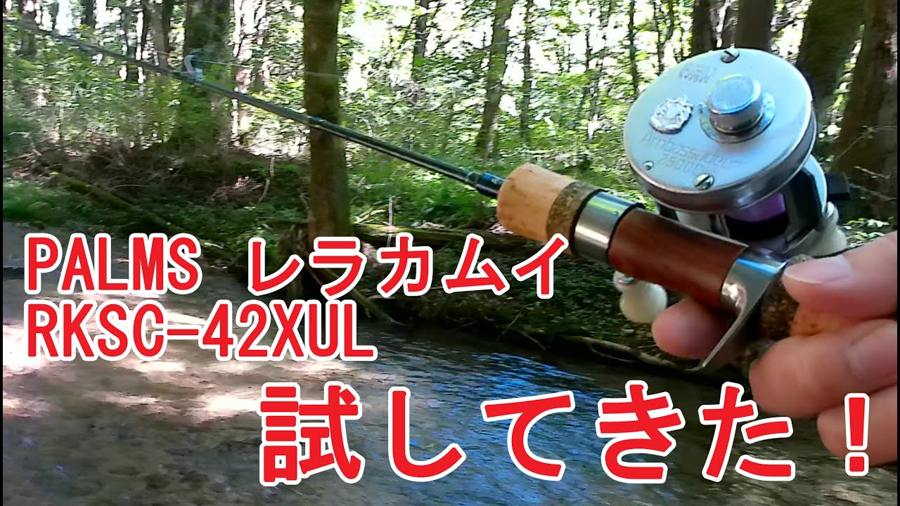パームス レラカムイ RKSC-42XUL】渓流ベイトフィネス 新しく購入した
