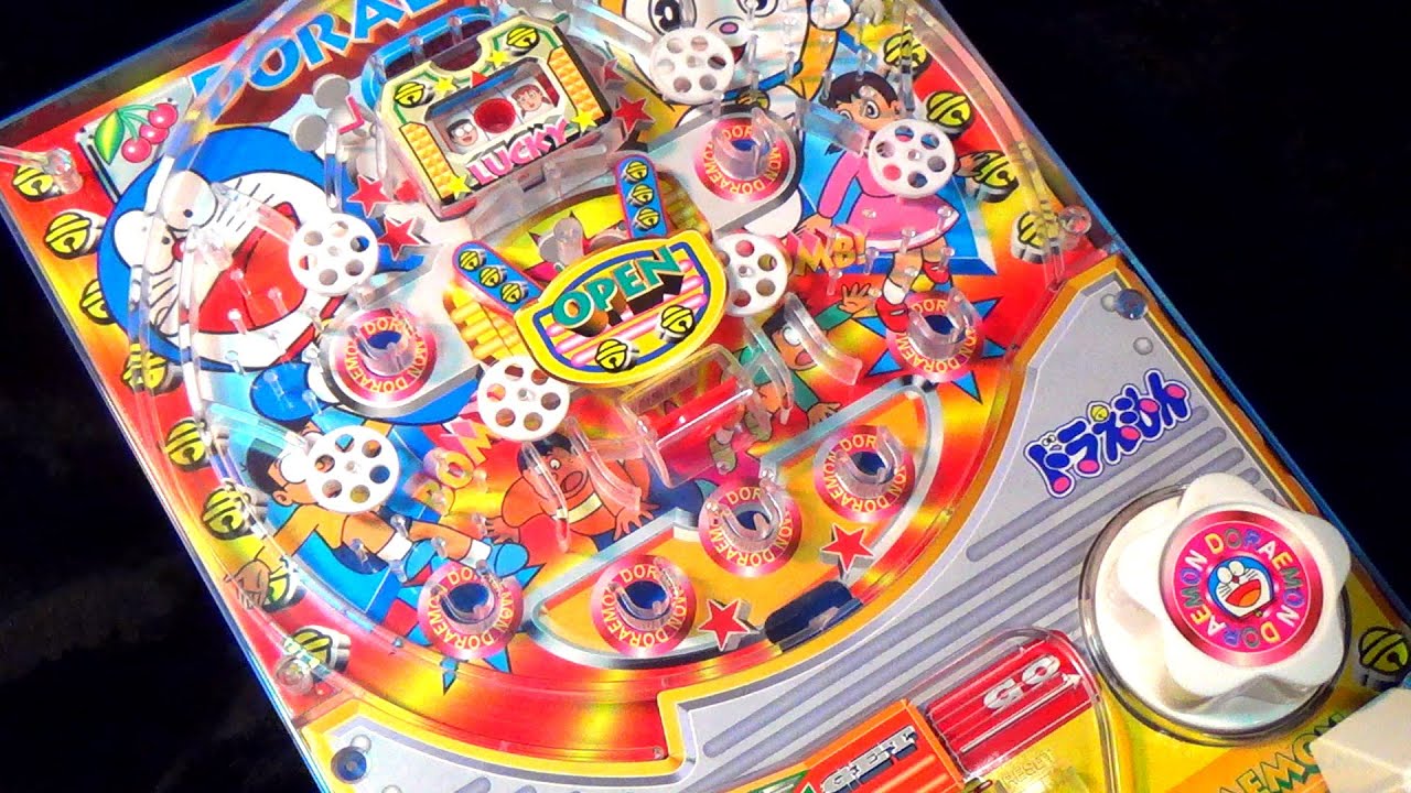電動パチンコ】エポック社 ドラえもん ドラパチ 90年 おもちゃ