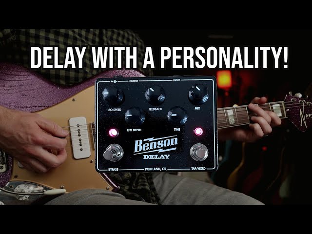 Benson Amps[Benson Amps DELAY]」試奏動画 - YouTube