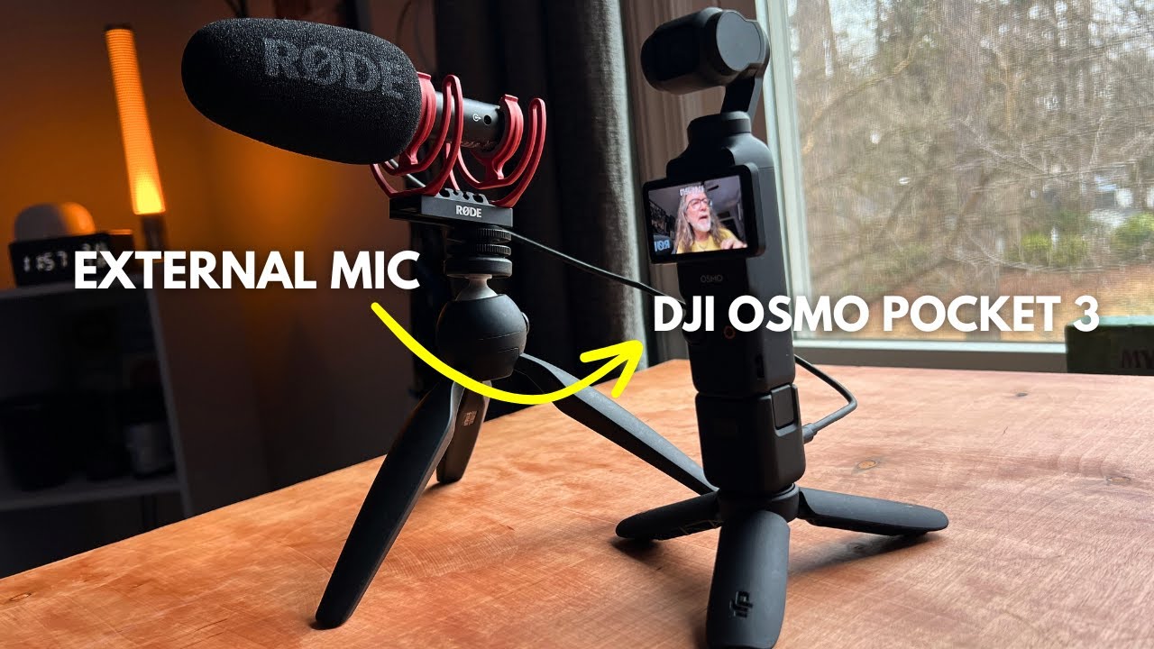 How to use an External Mic with the DJI Osmo Pocket 3 - YouTube