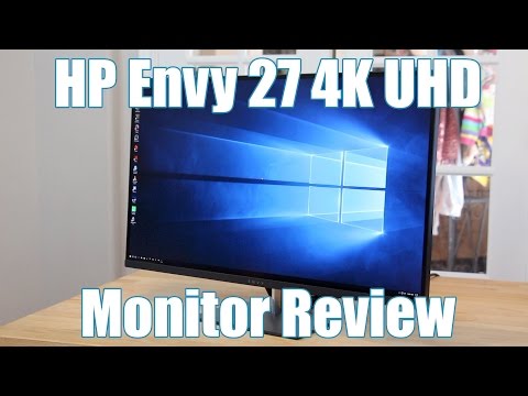 Review: HP Envy 27 4K Monitor (Video in 21:9 Ultrawide) - YouTube