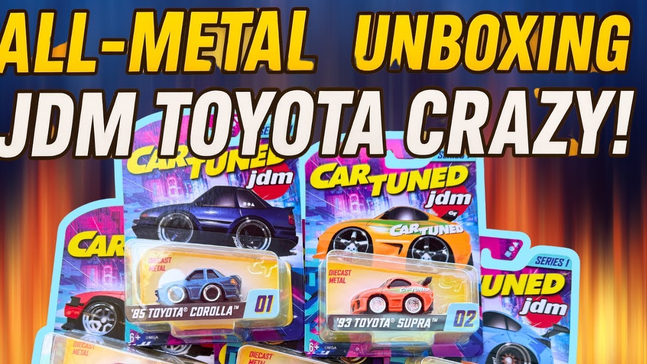 ALL-METAL JDM MADNESS! 🔥 8 Tuned Toyotas Unboxed!- CAR TUNED
