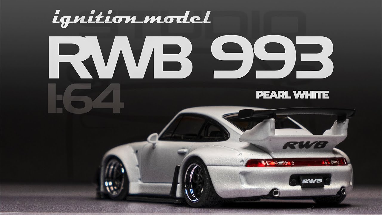 Ignition Model RWB 993 Pearl White 1:64 - YouTube