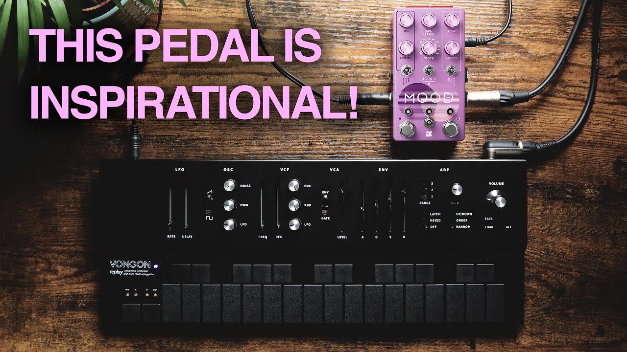 Chase Bliss Mood MKII - Reverb, Delay, & Looper Pedal. - YouTube