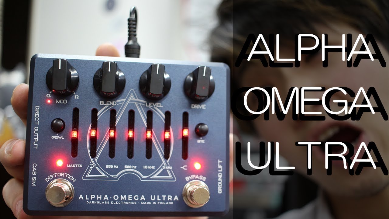レビュー】DARKGLASS ELECTRONICS / ALPHA • OMEGA ULTRA【REVIEW