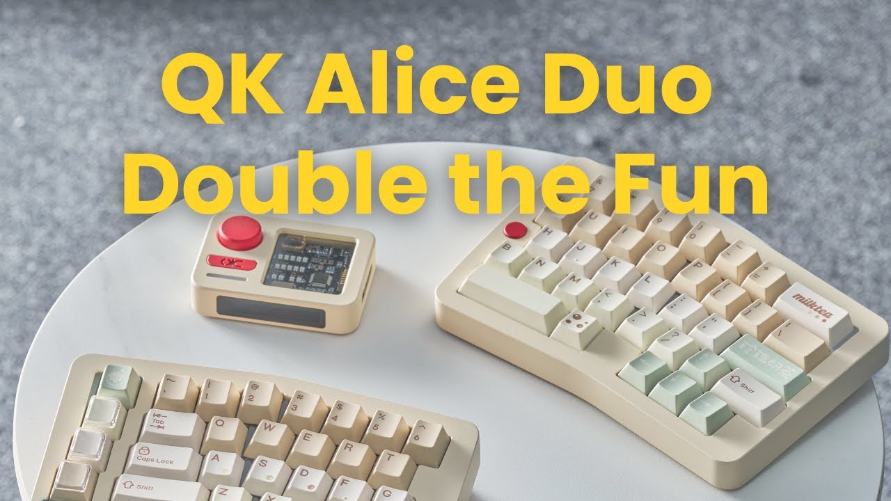 QK Alice Duo Review & Build - YouTube