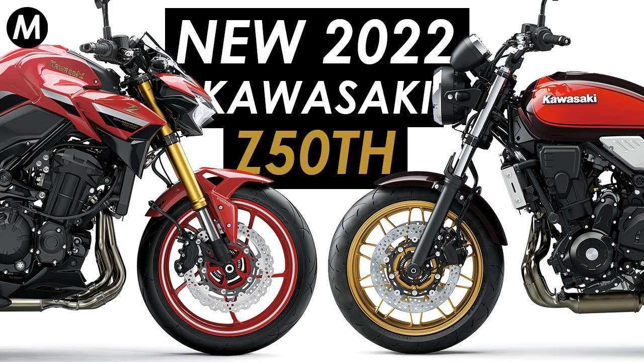 New 2022 Kawasaki Z50th Anniversary Bikes Announced: Z900, Z650