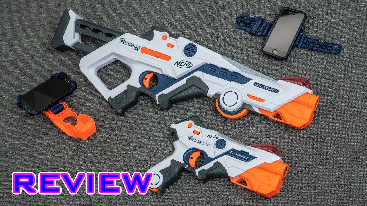 REVIEW] Nerf Laser Ops Pro Deltaburst & Alphapoint | LASER TAG by