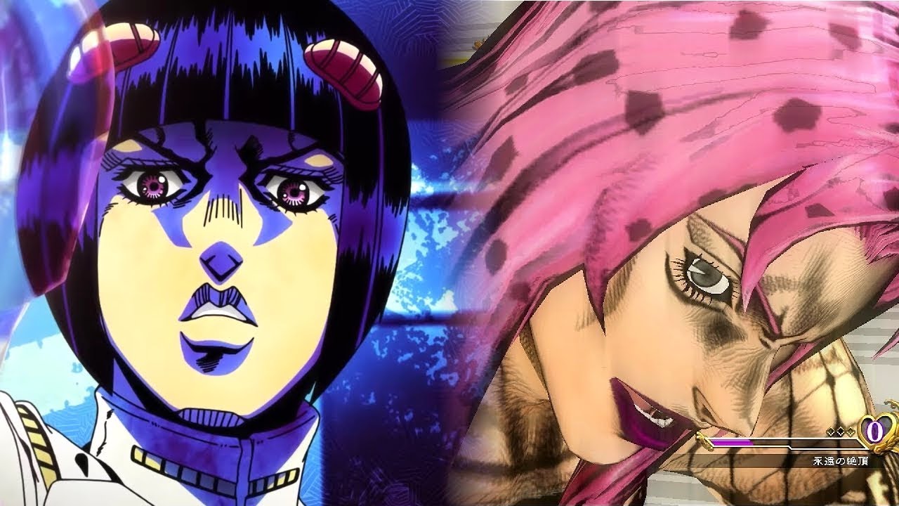 Diavolo vs Bucciarati from JoJo Part 5! A fateful showdown! Golden