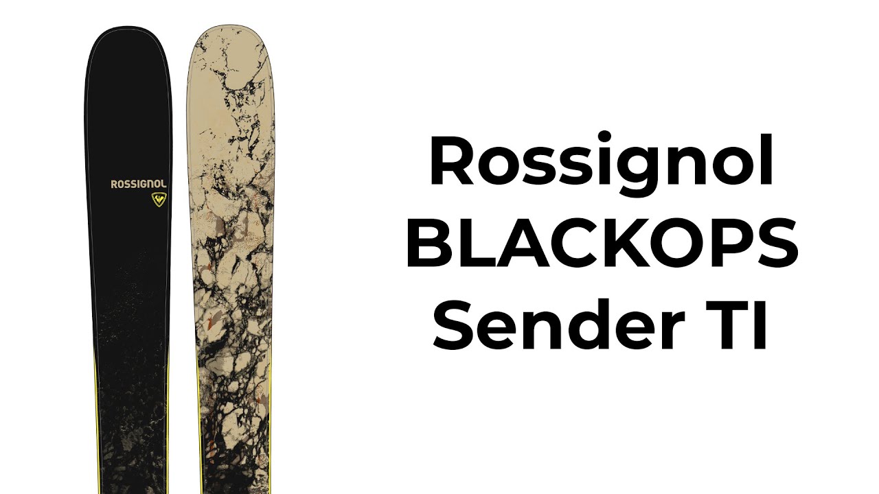 2021-2022 Rossignol BLACKOPS Sender Ti | Blister