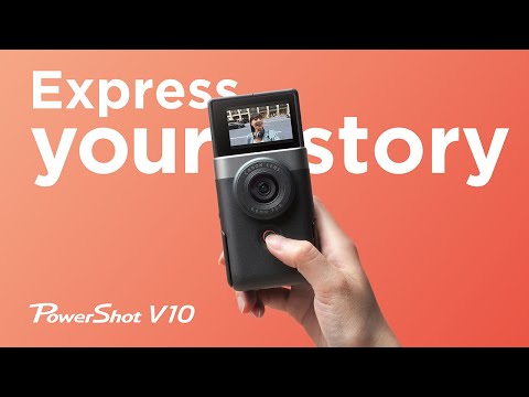 PowerShot V10 プロモーションムービー【キヤノン公式】 - YouTube