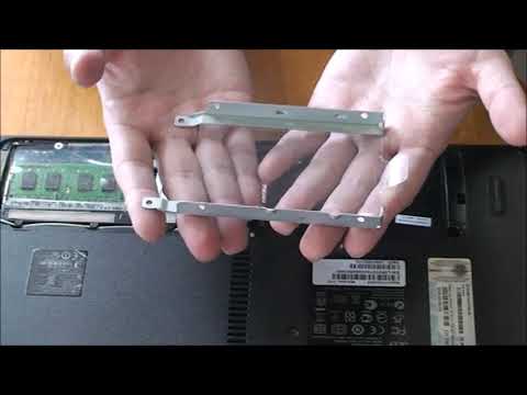 Acer Aspire 5750のハードディスクを交換する方法 - YouTube