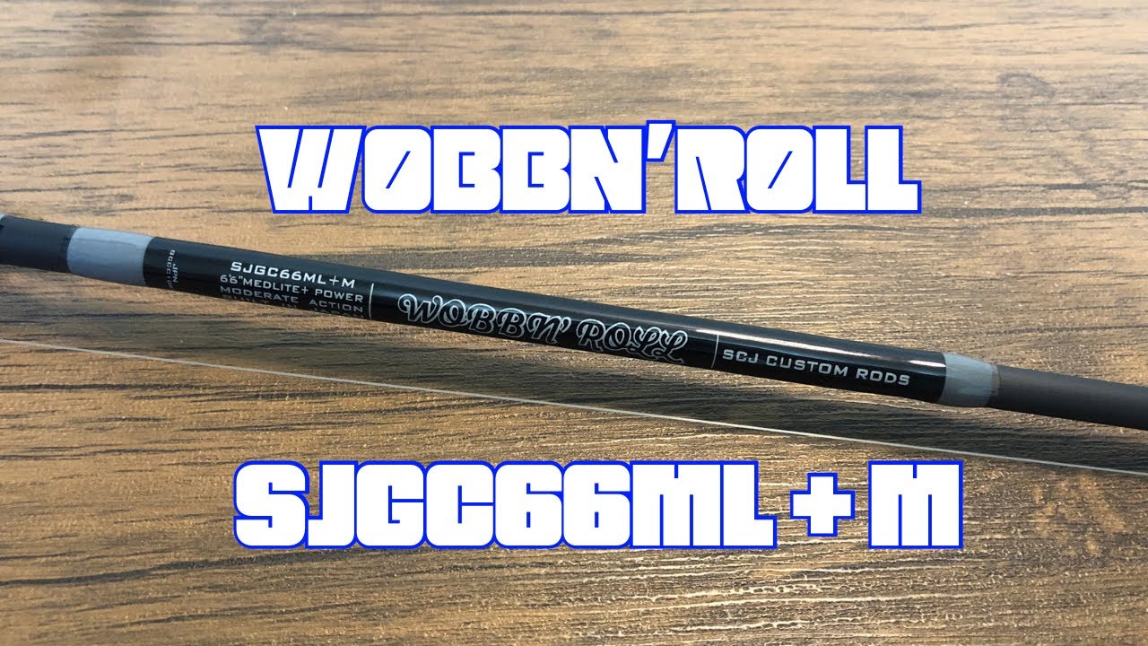 ウォブンロールSJGC66ML＋M【バス釣り】グラスコンポジットロッド
