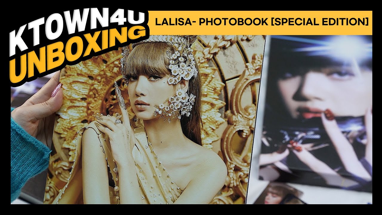 LISA -LALISA- PHOTOBOOK [SPECIAL EDITION] Unboxing - YouTube