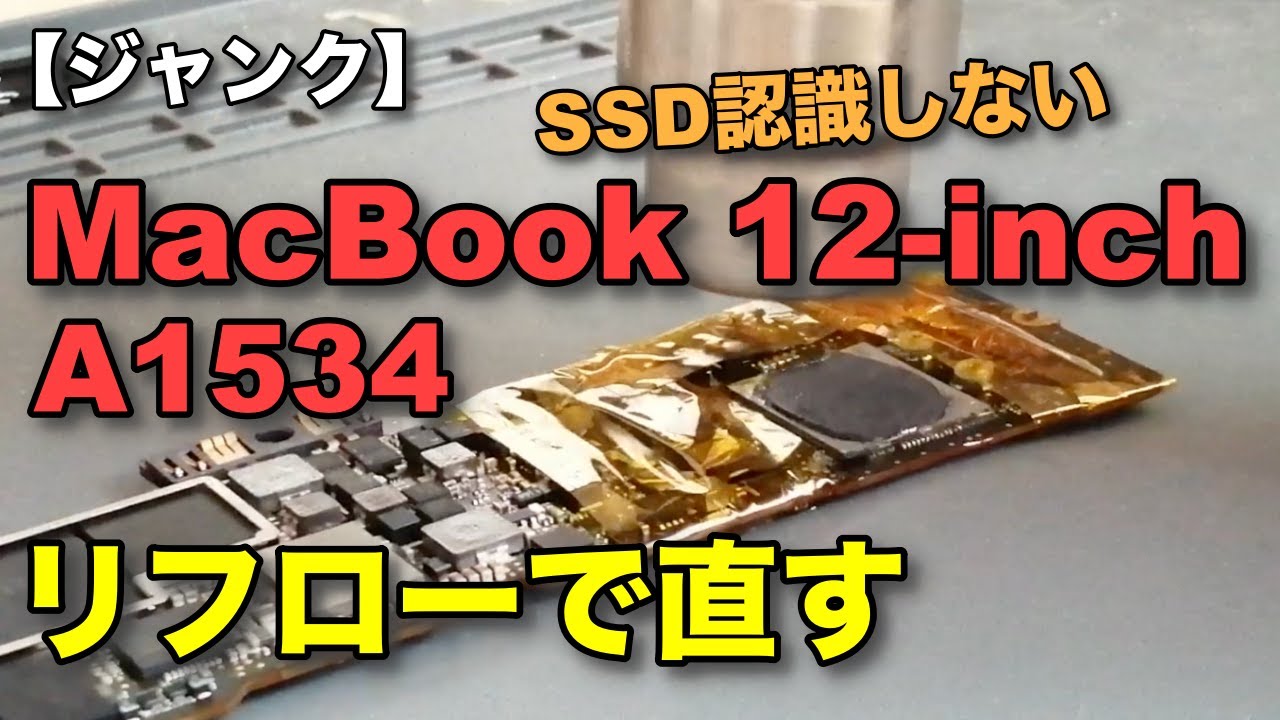 Junk] Revive MacBook 12-inch A1534 not Recognizing SSD with