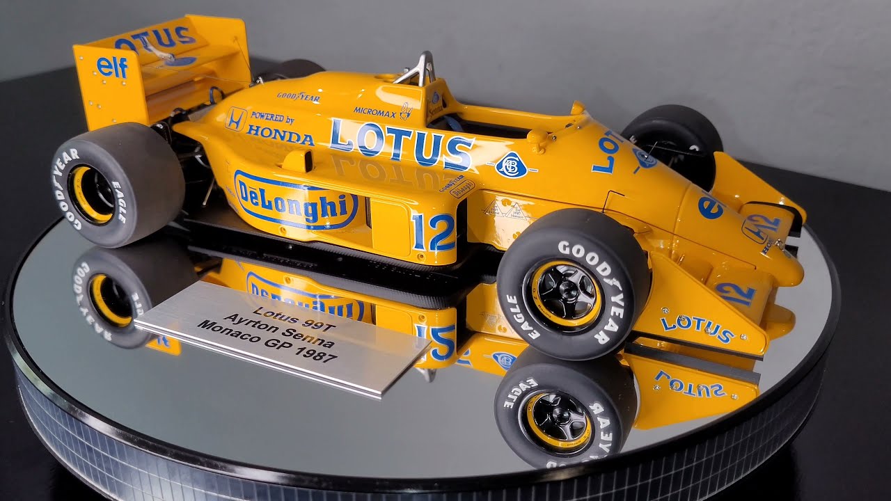 Ayrton Senna - 1987 Lotus Honda 99T Japan GP Diecast 1/18 (AUTOart
