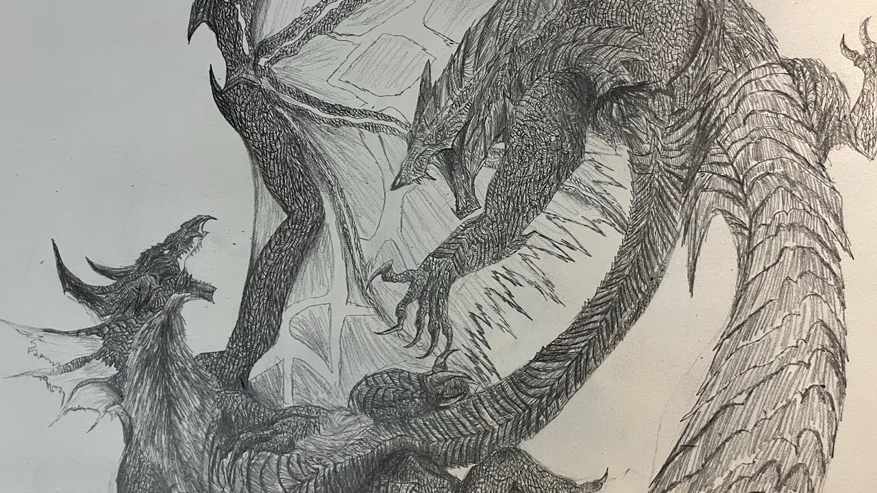 毎日一体モンハンのモンスター描けば最後めっちゃ上手くなる説# 104