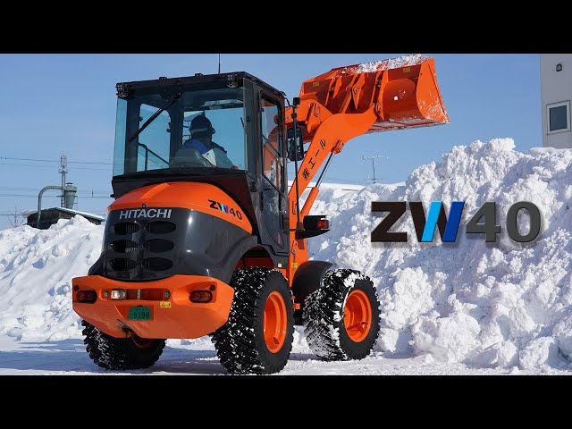 ZW40-5B 除雪作業 Job report [株式会社エール殿] - YouTube