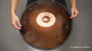 MASH handpan. 9音 G Akebono 440hz - YouTube
