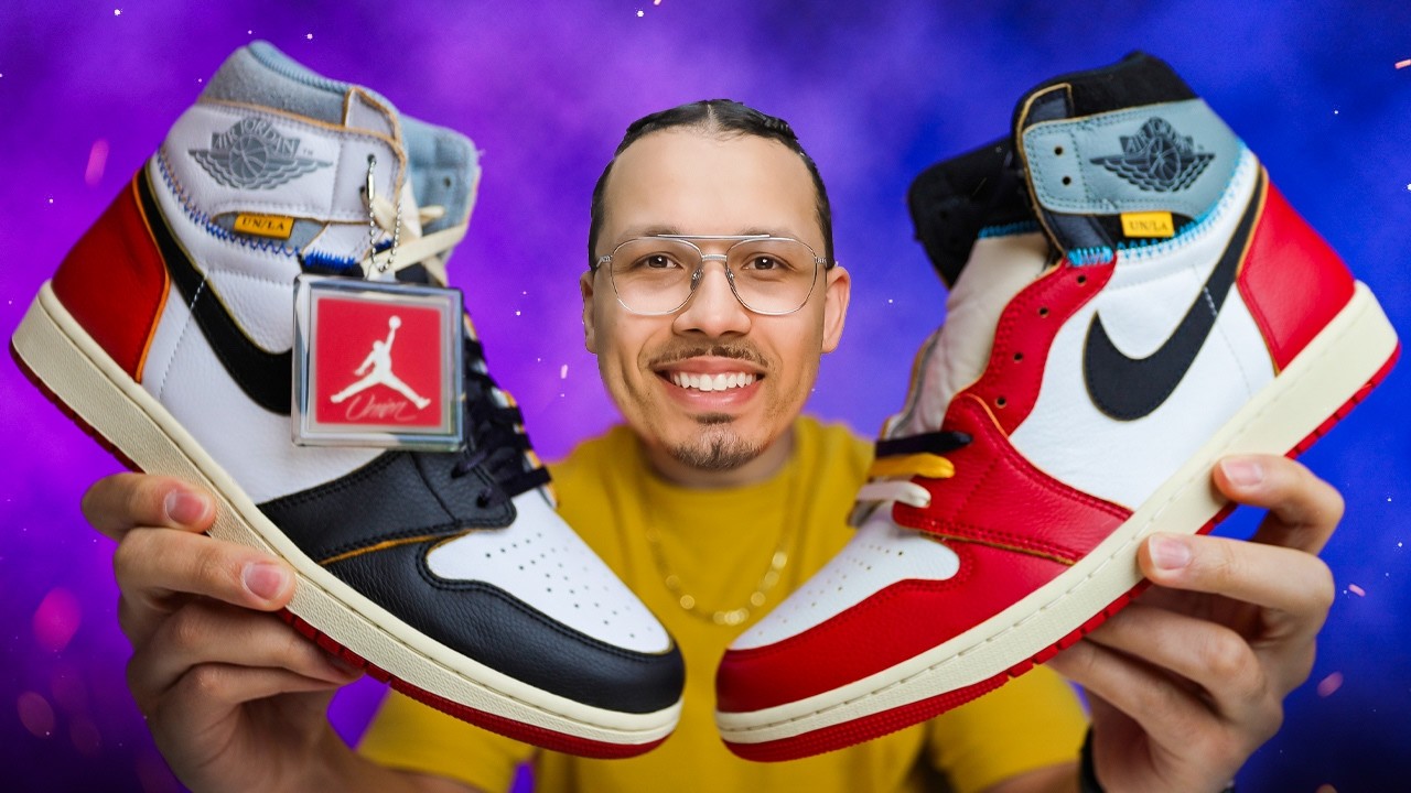 Air Jordan 1 High OG SP Union LA Chicago Shadow - YouTube