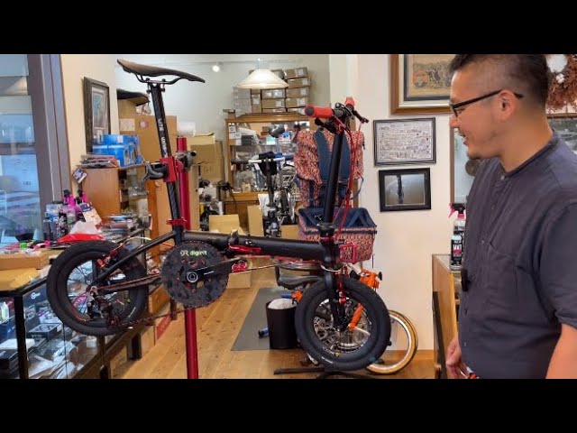 お客様の、、ゴリゴリにフルカスタム！ カーボンにカーボンを重ねた