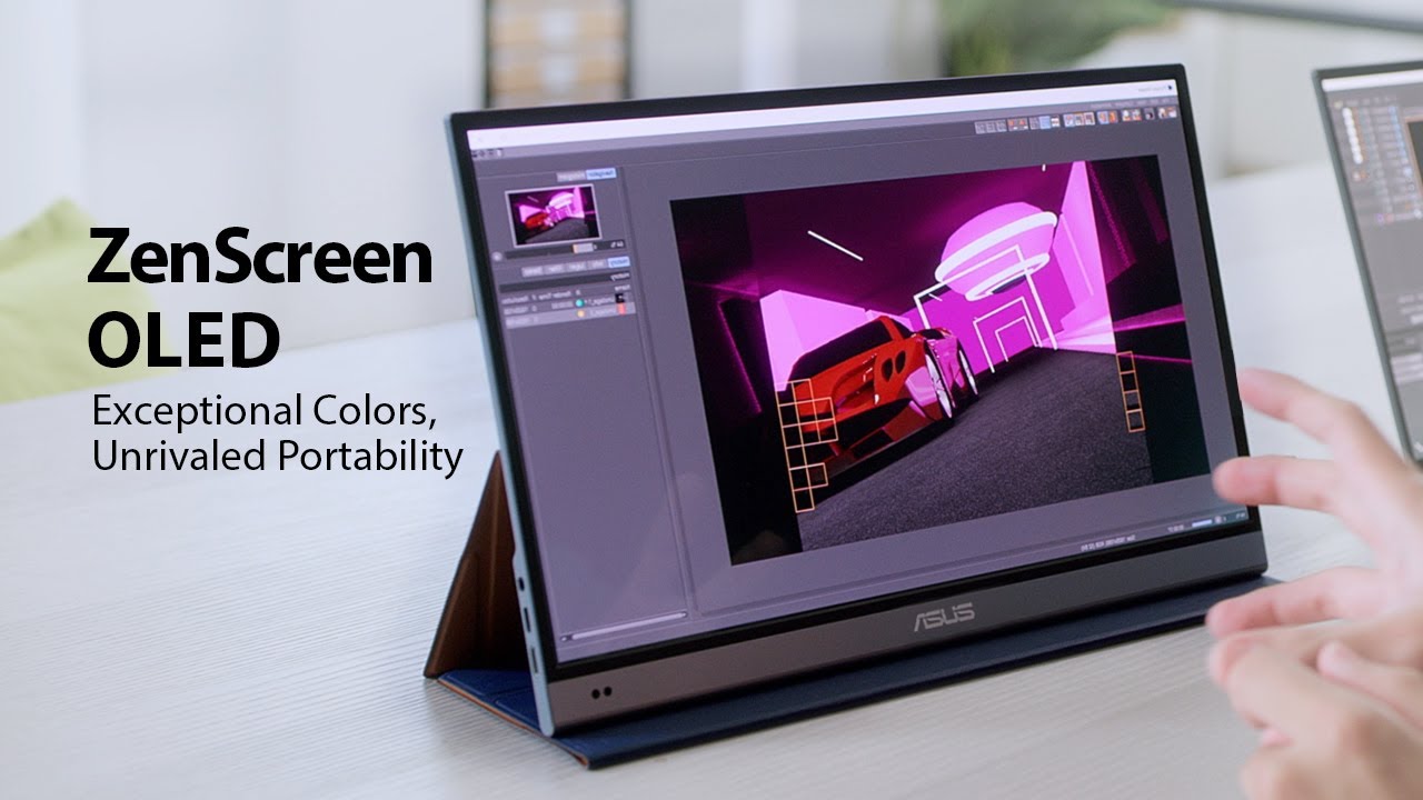 Exceptional Colors, Unrivaled Portability - ZenScreen OLED Series