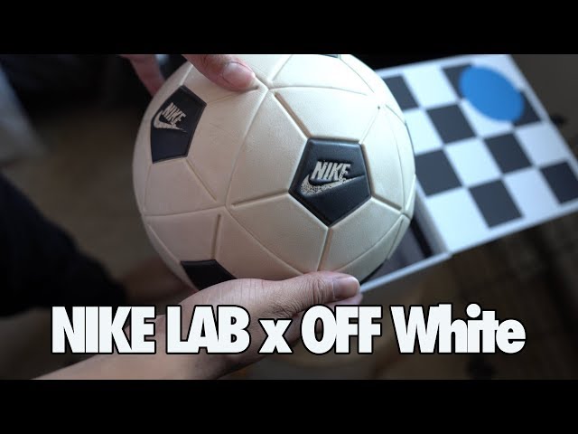 NikeLab x Off White Soccer Ball Review - World Cup 2018 (Football
