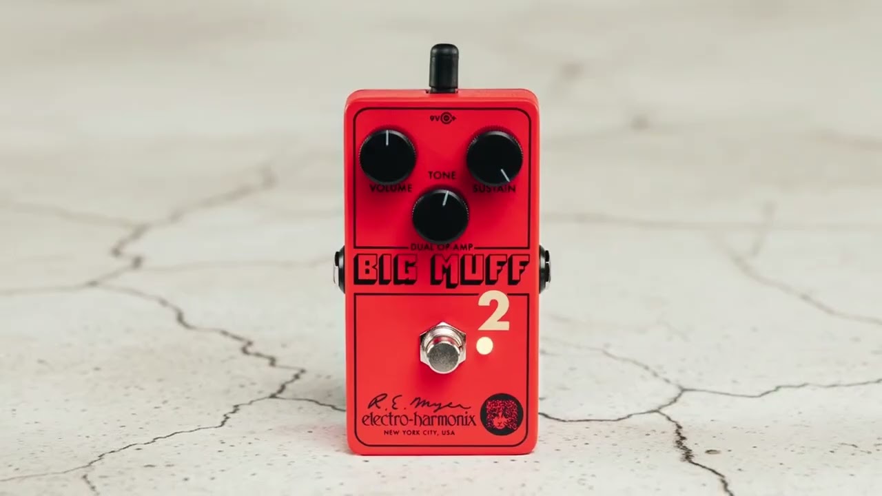ELECTRO-HARMONIX（エレハモ）から「Big Muff Pi 2」が登場！