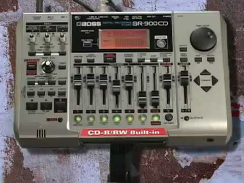 Boss BR900CD Recorder - YouTube