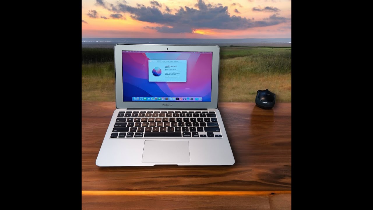 MacBook Air, 11 inch, Mid-2011, Running Monterey, 12.7.5, via