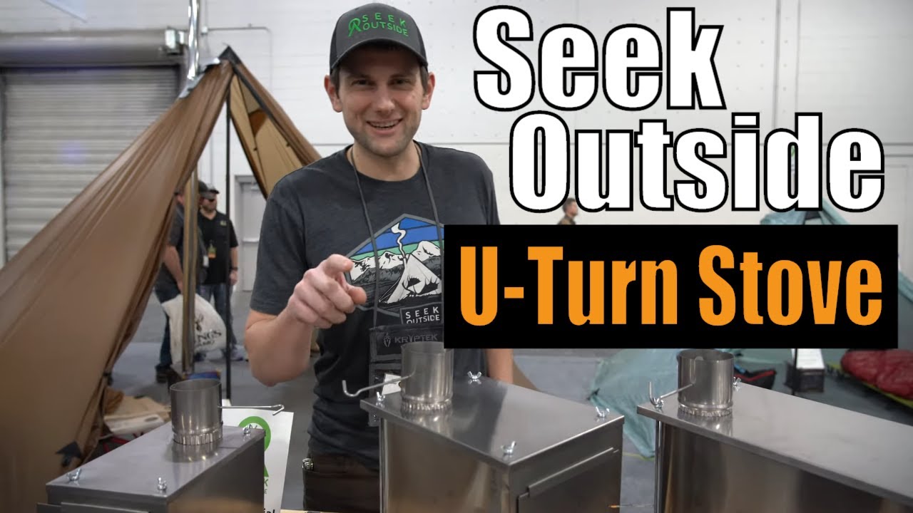 Seek Outside U-Turn Ultralight Backpacking Stove - YouTube