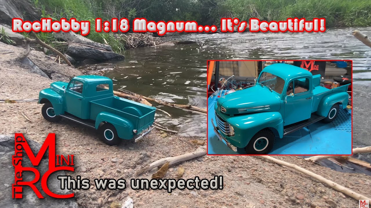 1/18 RocHobby Magnum out of nowhere?!? Box Opening and a nice