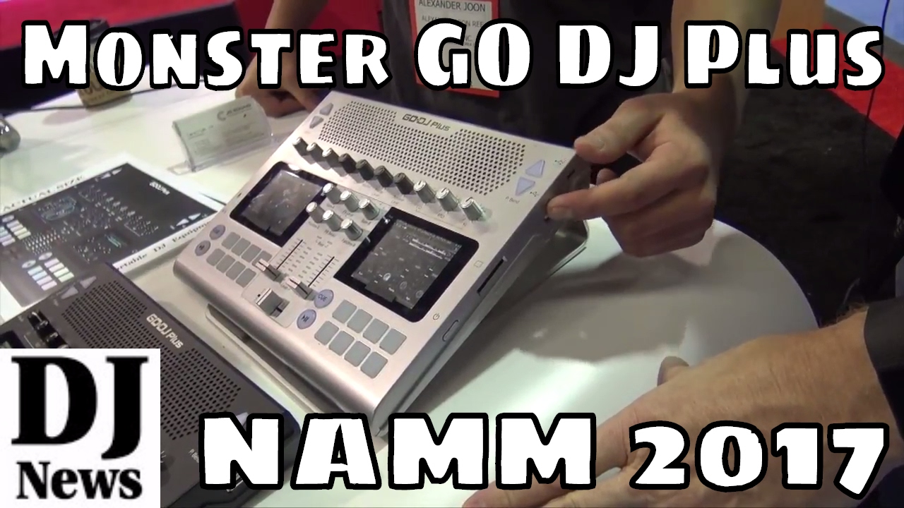 MONSTER GO DJ Plus Portable Mobile Wireless DJ Playback Mixing