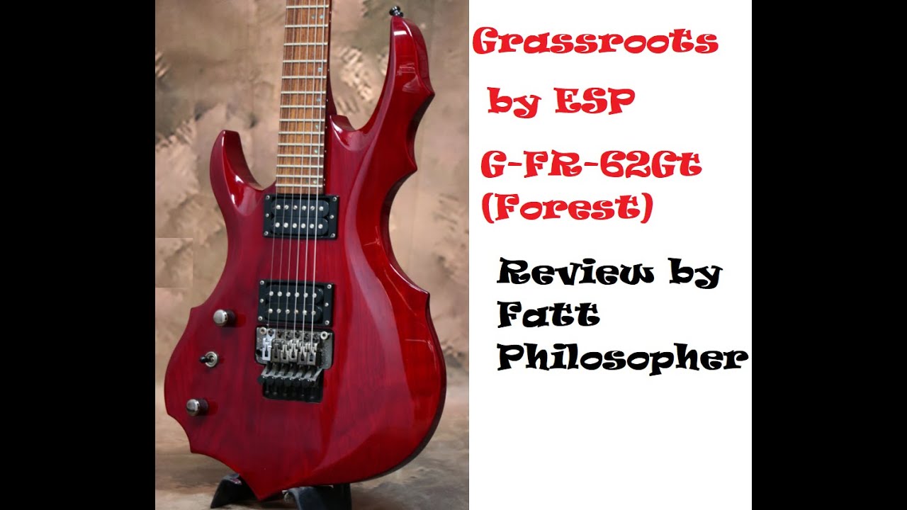ESP Grassroots G-FR (Forest) 62GT Review - YouTube