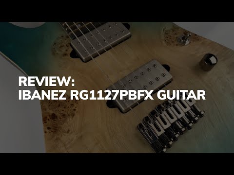 Review: Ibanez RG1127PBFX CIF Guitar | The Artist Centre - YouTube