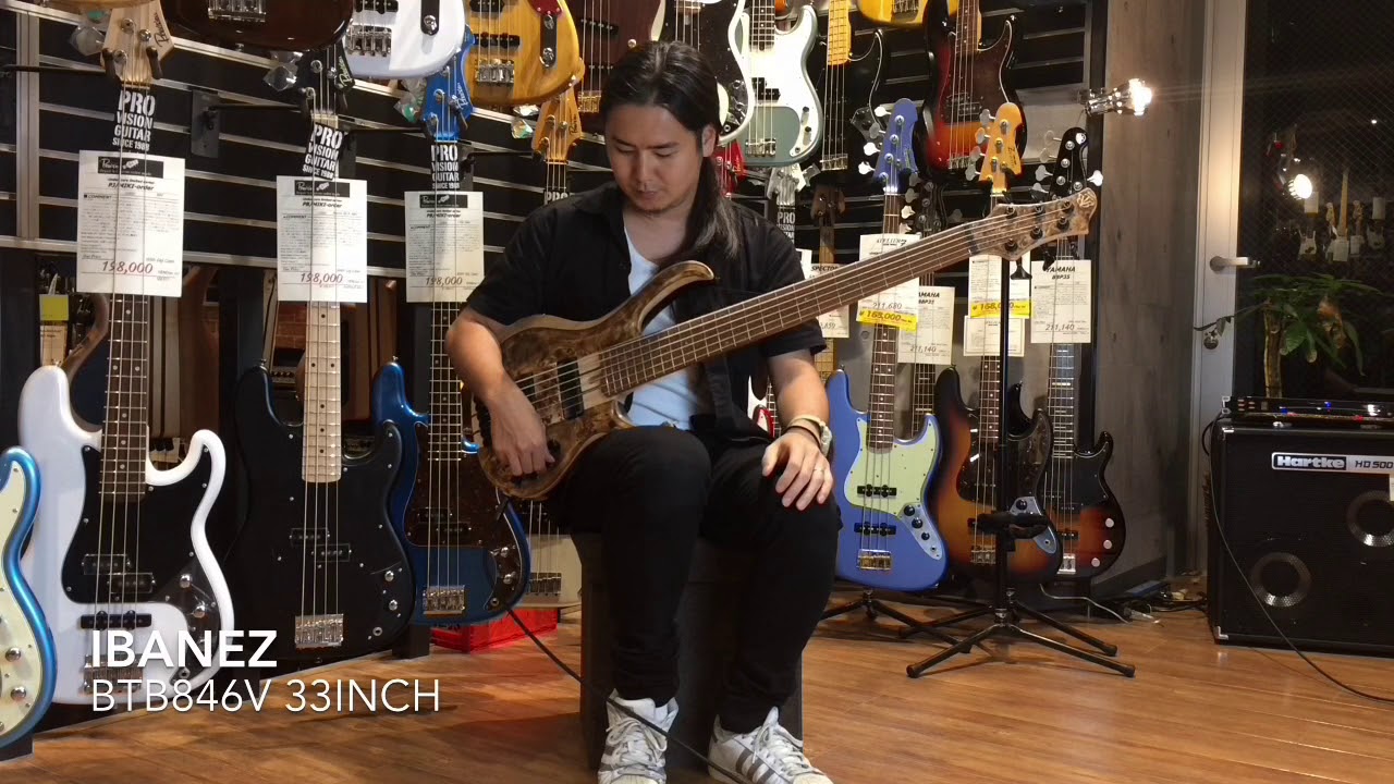 Ibanez BTB846V 33inch - YouTube