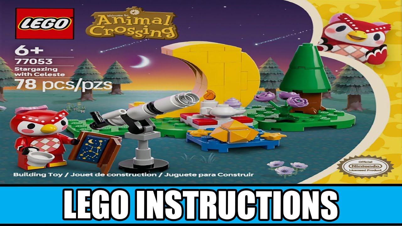 LEGO Instructions - Animal Crossing - 77053 - Stargazing with