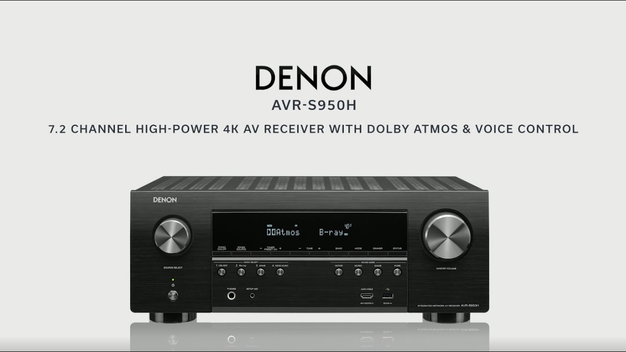 Denon — Introducing the AVR-S950H - YouTube