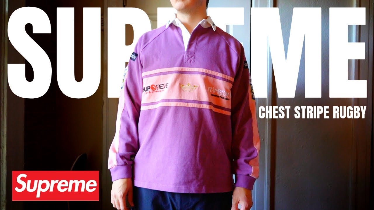 Supreme Week 14 FW 24 In-Store Vlog Pick Up (Chest Stripe Rugby