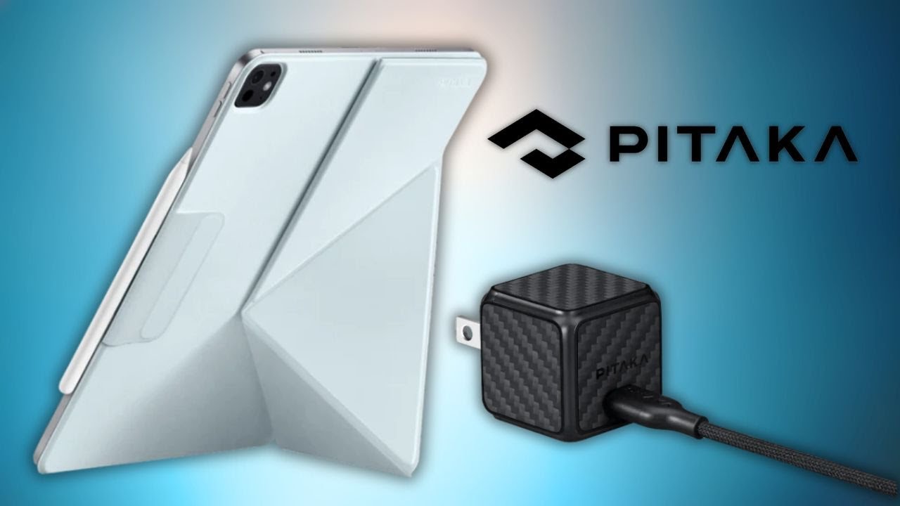 PITAKA MagEZ Folio 2 + 30w GaN Charger! BEST iPad Case and Charger