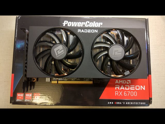 Powercolor Fighter RX6700 10GB Overview Undervolt and Overclock