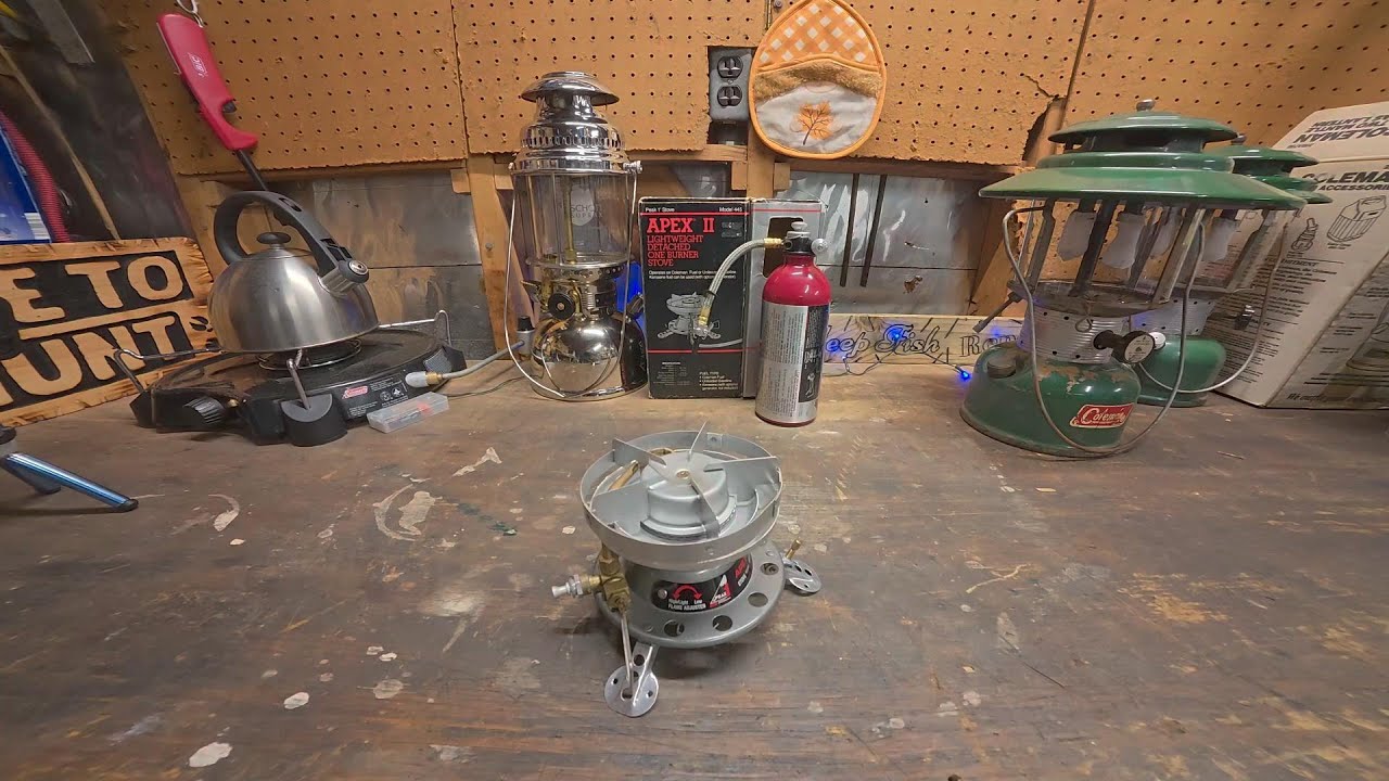 Coleman Apex 2 Stove Unboxing and First Impressions - YouTube