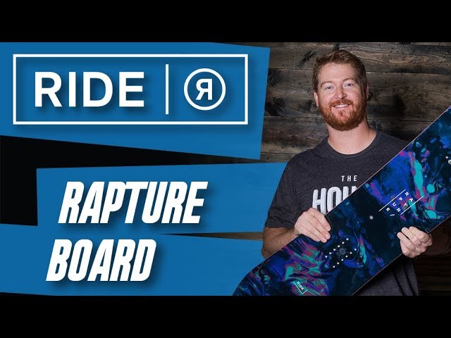 2018 Ride Rapture Snowboard - Review - The-House.com - YouTube