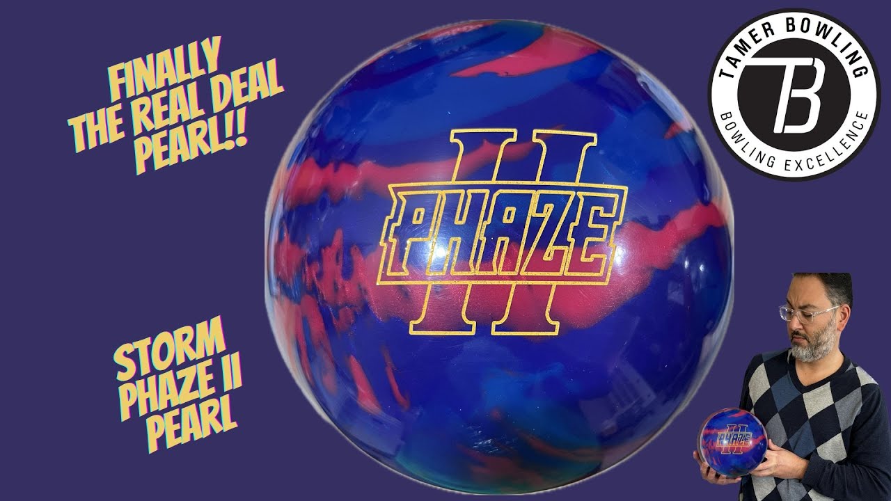 Storm Phaze II Pearl - THE REAL DEAL!! - by TamerBowling.com - YouTube